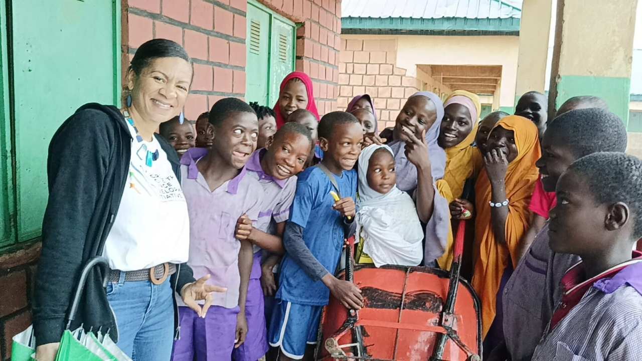 CCDI in partnership with the Swiss Embassy Break Ground on New Toilet Facility for Abuja Primary School