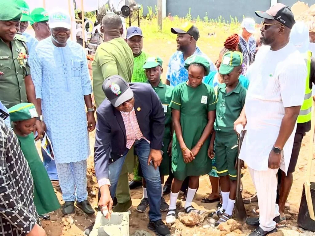 Former Council Boss Flags off Reconstruction of Dodan Barracks Primary School in Obalende