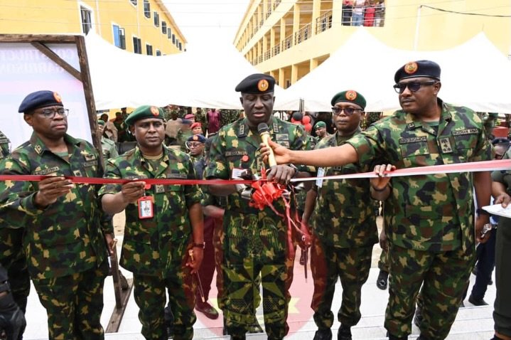 COAS Commissions New Soldiers’ Club at Dodan Barracks
