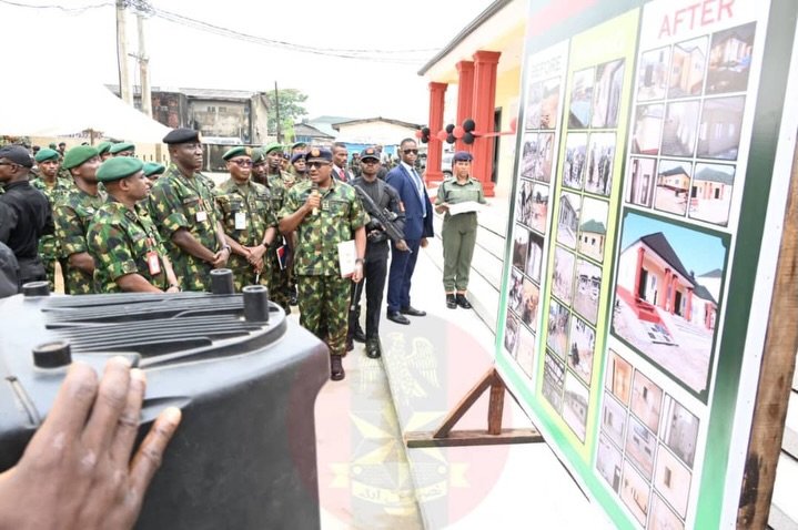 COAS Commissions New Soldiers’ Club at Dodan Barracks