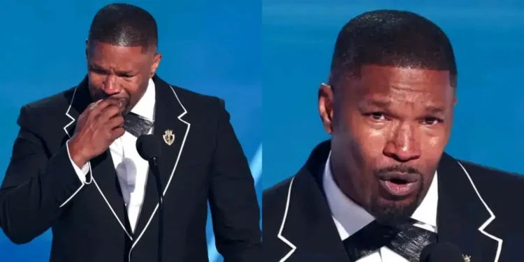 Jamie Foxx Gets Emotional Recounting Stroke Battle at 2025 BET Awards