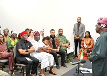 Tinubu Pledges Tech-Driven Growth, Food Security in Meeting with Nigerians in Brazil