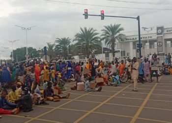 Insecurity: Elderly Women, Nursing Mothers Protest in Zamfara