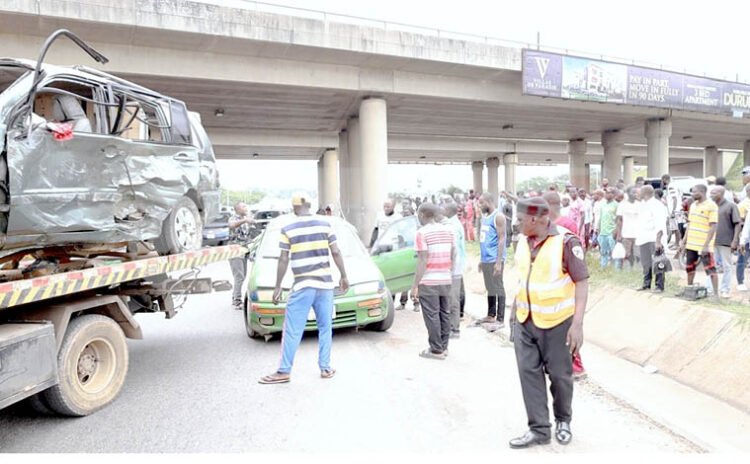 Couple, Agbero Die in Abuja Auto Crash After Roadside Chase