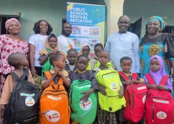 CCDI Team with beneficiaries and stakeholders at LGEA Primary School, Rugan Madaki, Nasarawa State.