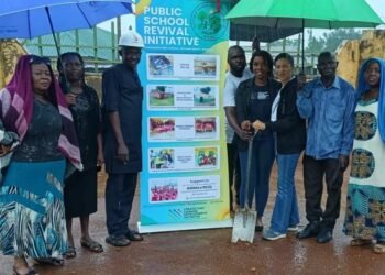 CCDI in partnership with the Swiss Embassy Break Ground on New Toilet Facility for Abuja Primary School