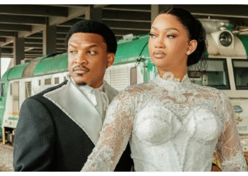 Nollywood Actor Shawn Faqua and Wife Make History With Nigeria’s First Train Wedding