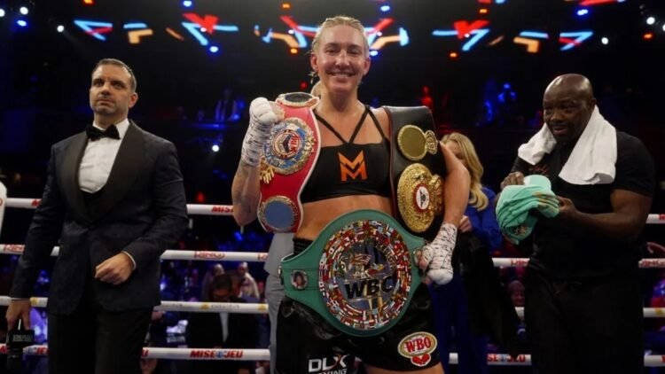 Mikaela Mayer Silences Montreal Crowd, Captures Third World Title Division