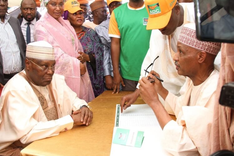 “Bindow, Binani, Nyako, Barata, Other Adamawa ADC Leaders Unite for Atiku, As Ex-VP Formally Joins Coalition Party