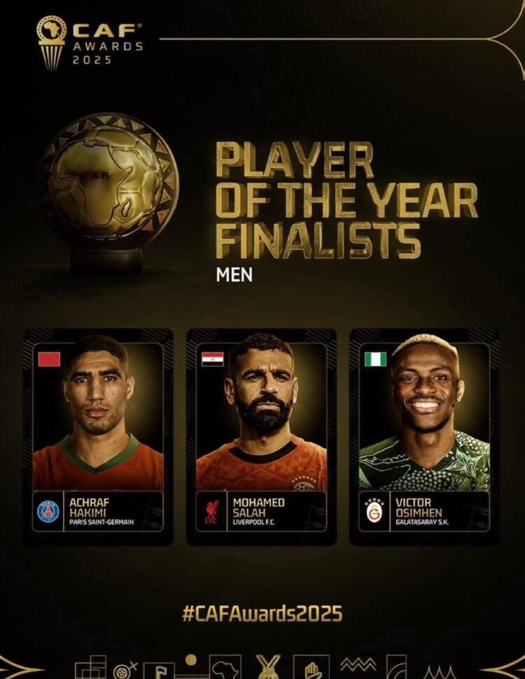 Osimhen, Ajibade Make CAF Awards Final Shortlist