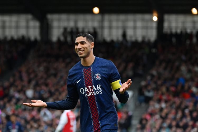 Achraf Hakimi: PSG Star Picks Nigerian Afrobeat Song For CAF Awards Video Compilation