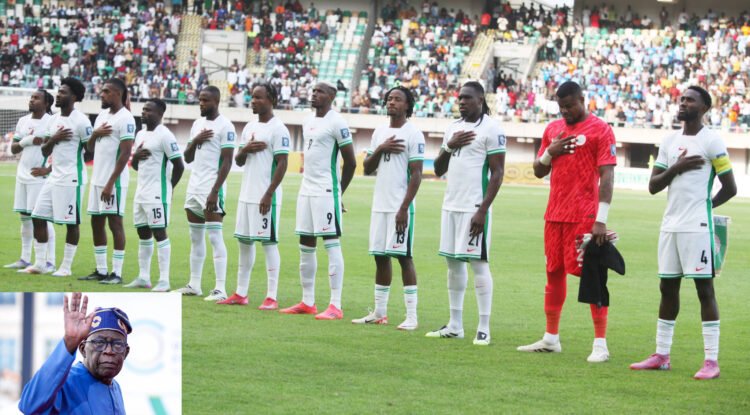 Tinubu Hails Eagles’ 4-1 Victory Over Gabon, Urges Focus On Qualification