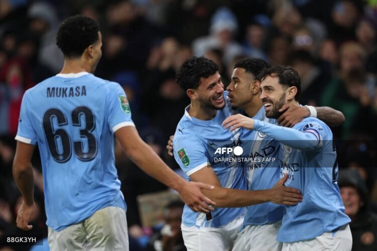 EFL: Man City Beat Brentford 2-0 To Reach Cup Semi-Finals