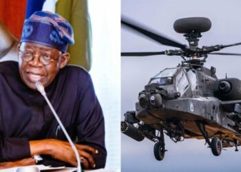 BREAKING – Tinubu Announces Arrival of Four U.S. Attack Helicopters to Boost Security