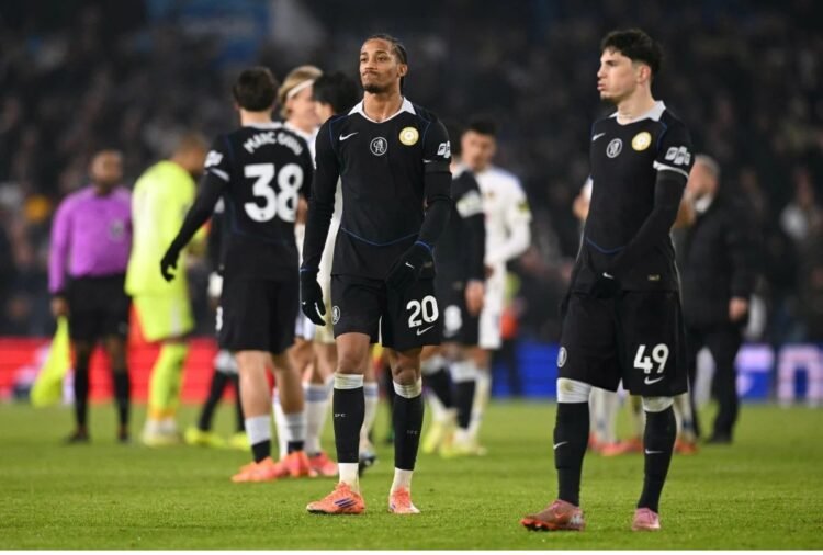 EPL: Leeds Stun Chelsea 3-1 To Dent Title Hopes