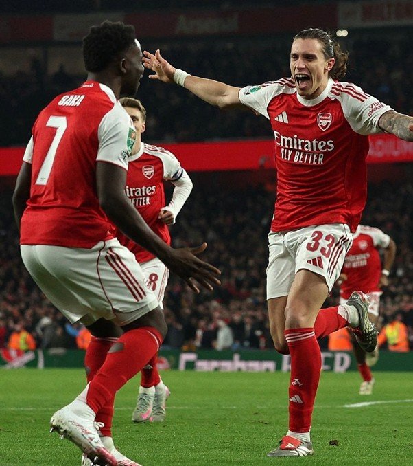 EPL: Arsenal Edge Crystal Palace In 8-7 Penalty Thriller