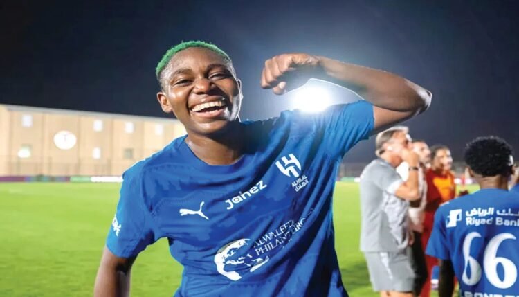 Oshoala Scores Sixth Saudi League Goal