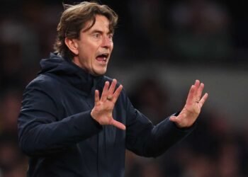 Thomas Frank Takes Training As Uncertainty Rages Over His Tottenham Future