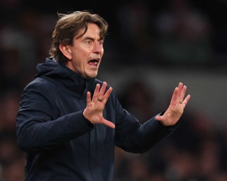 Thomas Frank Takes Training As Uncertainty Rages Over His Tottenham Future