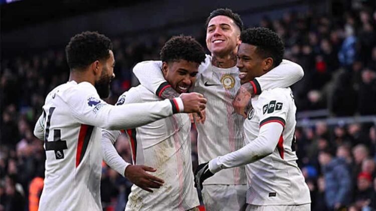 EPL: Chelsea Beat Palace 3-1 To Boost Top-Four Push