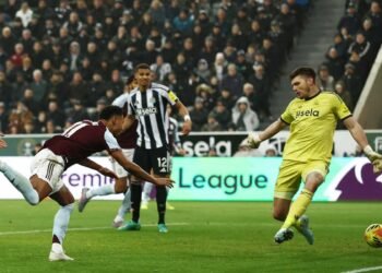 EPL: Aston Villa Beat Newcastle 2-0 To Stay In Title Hunt