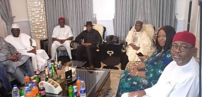 Details Of Ex-President, Goodluck Jonathan’s Meeting With PDP Leaders Emerge