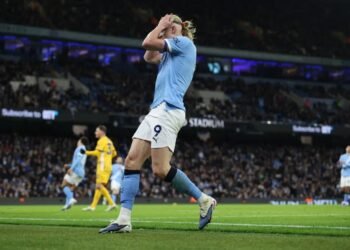 Man City Stumble Again In Title Race As Brighton Snatch Draw