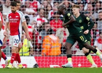 Arsenal Failure To Regain A Six-Point Lead After Drawing 1-1 With Brentford