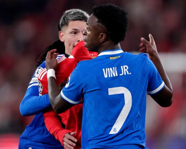 Uefa Suspends Benfica’s Prestianni Amid Racism Allegations Involving Vinicius