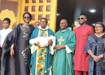 2Baba, Wife Natasha Celebrate Child Dedication