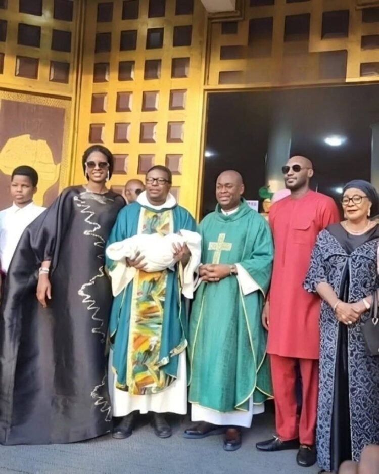 2Baba, Wife Natasha Celebrate Child Dedication