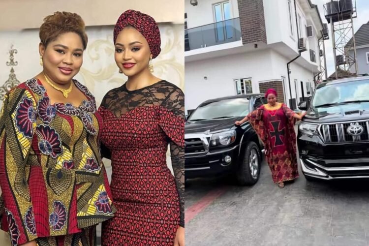 Regina Daniels Gifts Mother Two Cars Ahead Of Valentine’s Day