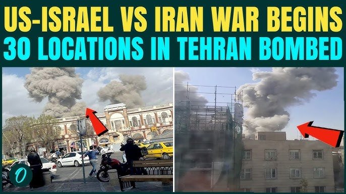 Multiple explosions reported across Tehran