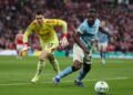 Arsenal Boss Stands By Kepa After Blunder Hands City Trophy
