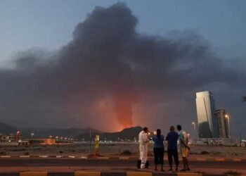 Tennis Players Flee Court As Iran’s Strike Causes Fire In The UAE