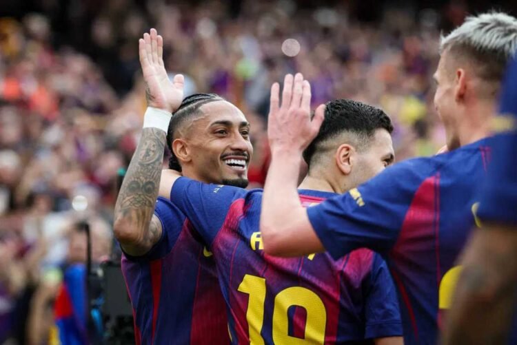 Raphinha Bags Hat-Trick As Barcelona Thrash Sevilla 5-2