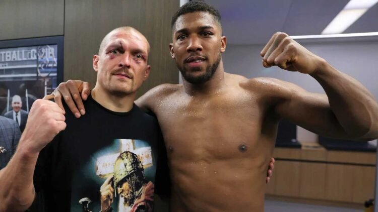Anthony Joshua Trains With Usyk Ahead Of Potential Fury Clash