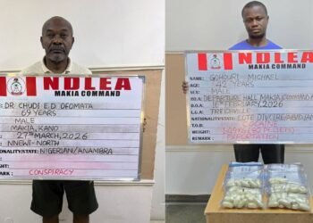 NDLEA Arrests Doctor, Ivorian Over Alleged Cocaine Trafficking