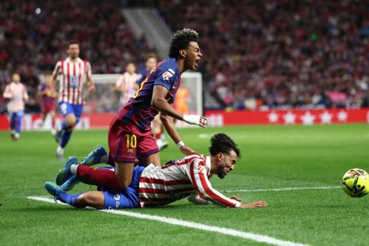 UCL: Atletico Players Lament Officiating Despite 2-0 Win Over Barcelona