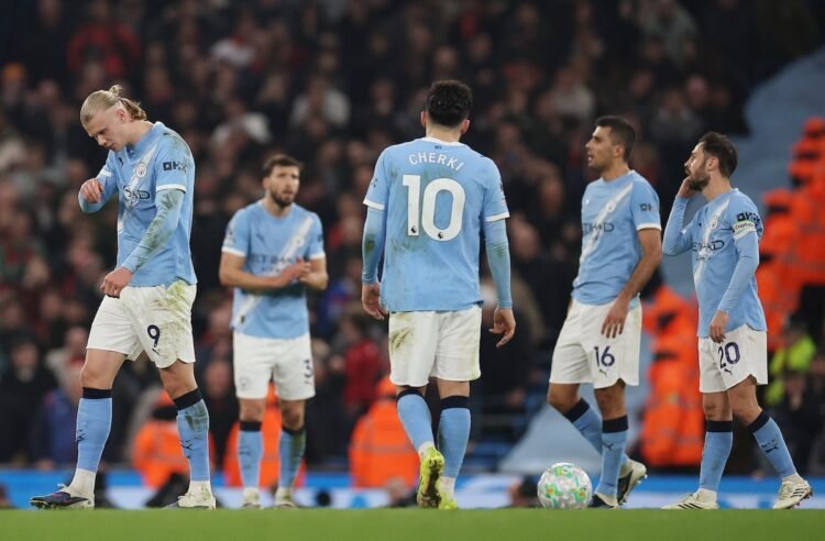 Man City Drop Points In Title Race After 3-3 Draw With Everton