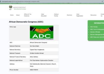 INEC Restores Mark-Led ADC Leadership On Website After Supreme Court Ruling