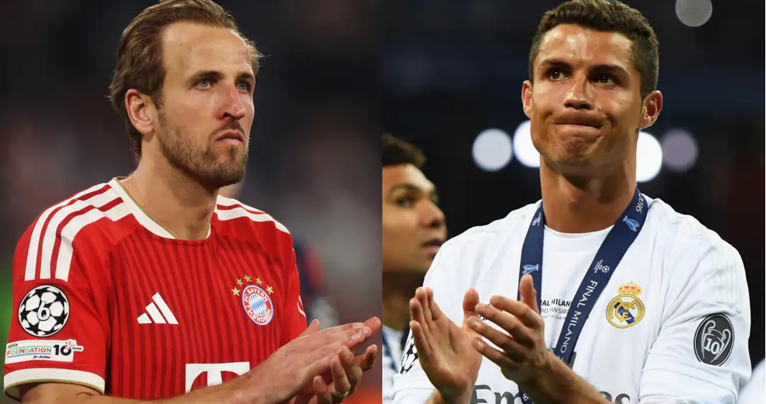 Harry Kane, Cristiano Ronaldo, Champions League, Bayern Munich, Real Madrid.