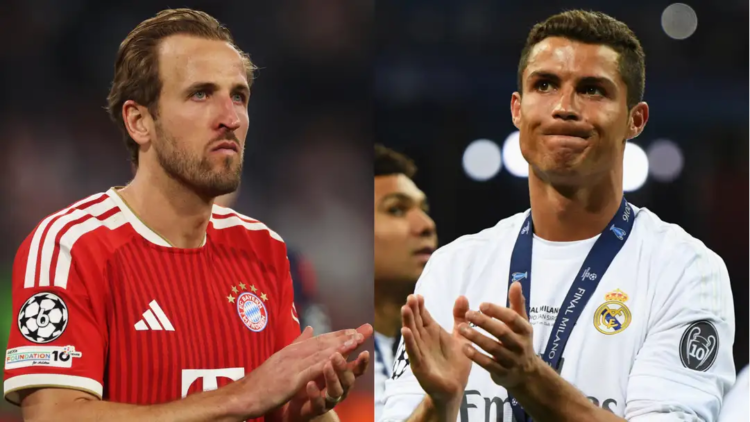 Harry Kane, Cristiano Ronaldo, Champions League, Bayern Munich, Real Madrid.