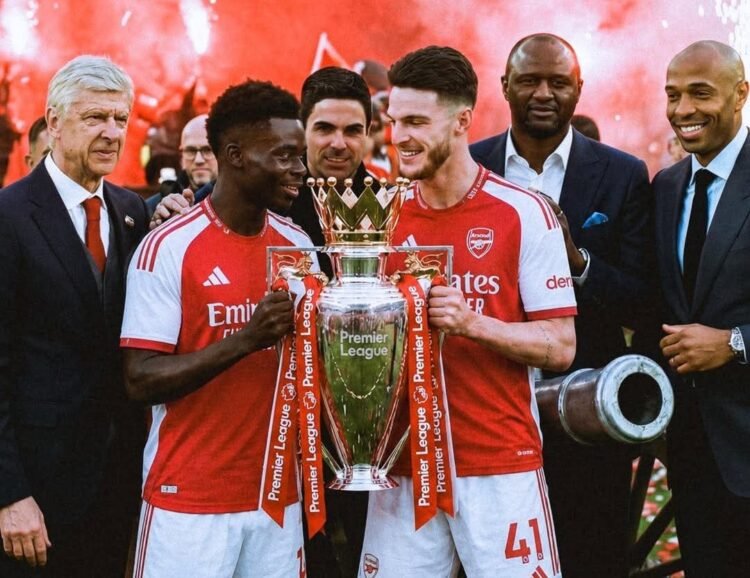 Arsenal End 22-Year Wait For Premier League Title After Man City Draw